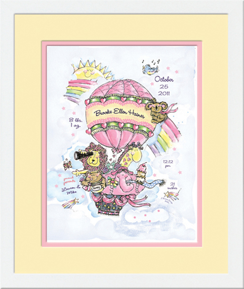 Classic Prints 11x14 - Hot Air Balloon