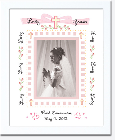 First Communion Girl Special Occasion Memories Kept Safe Keepsake Unique Gift Lasts a Lifetime