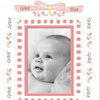 Photo Frames - Name Border: Girl Christening